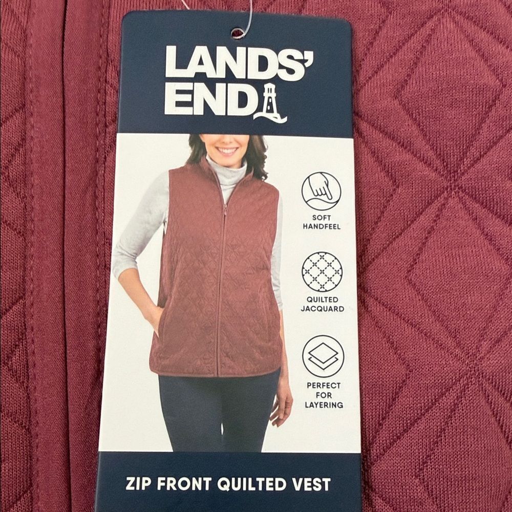 Lands’ End Quilted Vest